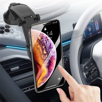 Магнитный держатель для телефона с диагональю от 4,0 до 6,5 дюймов, автомобильный держатель для телефона Xiaomi Pocophone F1, автомобильный магнитный держатель для GPS Huawei