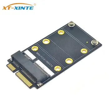 Мини-адаптер PCIE/mSATA Твердотельный Накопитель Конвертер Riser Плата Расширения Тестовая Плата для mSATA SSD Mini PCI Express Wifi Карты