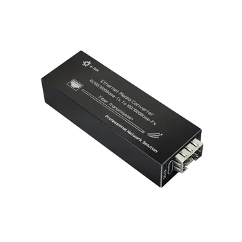 Мини-гигабитный оптоволоконный медиаконвертер (без модуля) 10/100/1000 Мбит/с Micro Ethernet IP Медь-оптический трансивер Type-C 5V