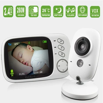 Мини-Камера VB603 Smart Home Cry Alarm Видеонаблюдение С Охранным Видеонаблюдением 3,2-дюймовый Беспроводной Видеоняня