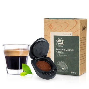 Многоразовая капсула, многоразовый адаптер для преобразования кофе Dolce Gusto, совместимый с аксессуарами для кофемашин Genio