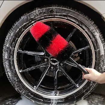 Многофункциональная щетка для мытья колес Автомобиля, грузовика, решетки Радиатора, Щетки для мытья колес, Инструмент для чистки обода шины, инструмент для длительной и удобной очистки