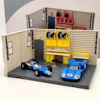 Модель сцены-диорамы Aurora Garage в масштабе 1/43 (не включает модели автомобилей)
