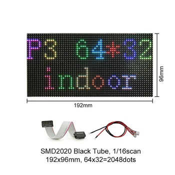 Модуль Signag рекламных щитов высокого разрешения RGB P3 с внутренним светодиодным дисплеем 192*192 мм, Полноцветный SMD 2121, Модуль Signag