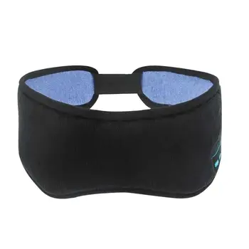 Моющиеся наушники для сна 5.0 Беспроводная Музыкальная маска для глаз с 3D блокировкой света С регулируемым ремешком для бокового спального места