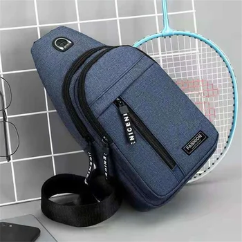 Мужские многофункциональные сумки через плечо, водонепроницаемая сумка на ремне, рюкзак с USB-отверстием, наушники для поездок на природу