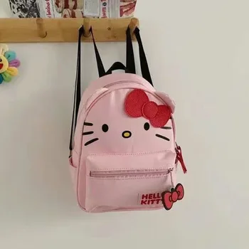 Мультяшный Рюкзак Hello Kitty, сумка Y2k в Японском стиле Колледжа, аниме Фигурка Hello Kitty, Студенческий школьный рюкзак, подарок Подруге