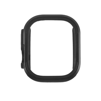 Мягкий чехол из ТПУ для Apple Watch Ultra 49 мм с защитой экрана от царапин iWatch Ultra Case 49 мм черный