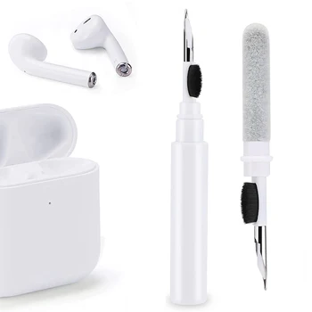 Набор для чистки наушников Bluetooth, портативная ручка для чистки Airpods Pro 3 2 1 iPhone Samsung Xiaomi, чехол для наушников, инструменты для чистки