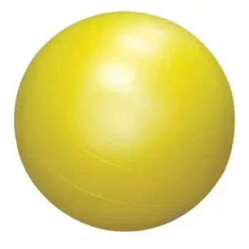 Надувной шар из мягкого воздуха, желтый
