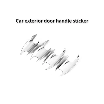 Наклейка на ручку снаружи дверной ручки яркая наклейка в полоску для модифицированного Mercedes-Benz A-class 180/ 200L 19-22 года выпуска
