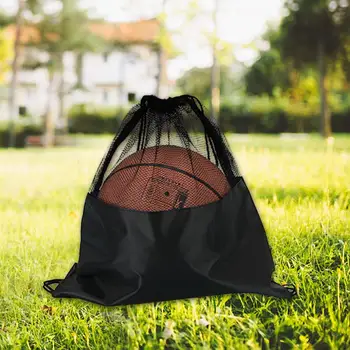 Наполовину сетчатая сумка, Портативный футбольный рюкзак для хранения, Уличные баскетбольные волейбольные многофункциональные сумки для хранения