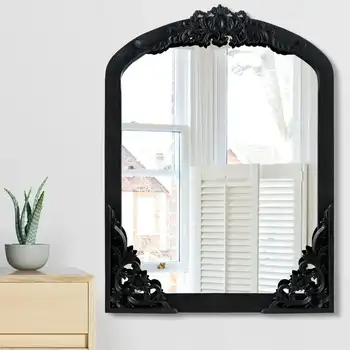 Настенное арочное зеркало, винтажное декоративное зеркало для гостиной, спальни 40 