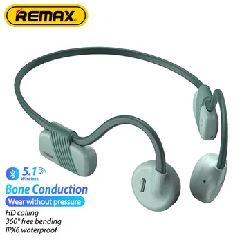 Наушники REMAX RB-S36 с костной проводимостью Bluetooth 5.0 Беспроводная гарнитура без вкладышей Водонепроницаемые спортивные наушники Легкие