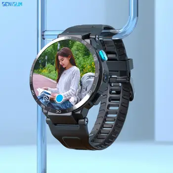 Новые 4G Часы 1,6-дюймовый Полный сенсорный экран с Восьмиядерным процессором Смарт-часы GPS 1080Mah Android 10 OS WIFI IP67 Водонепроницаемые 64GB Smartwatch