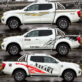 Новые автомобильные наклейки, автомобильные наклейки ДЛЯ Nissan Navara 2010-2022, Внедорожная виниловая пленка для автомобиля, аксессуары для декоративной модификации