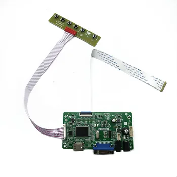 Новый комплект мониторов платы управления EDP для LP156WF6-SPC1 HDMI + VGA ЖК-дисплей со светодиодным экраном, плата контроллера, драйвер