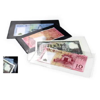 Новый рукав для банкнот, жесткий держатель для банкнот,сумка для защиты бумажных денег, 10 шт./лот, новые сертифицированные рукава для банкнот