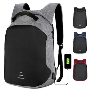 Новый рюкзак, мужская деловая сумка для ноутбука, usb-рюкзак, водонепроницаемый мужской рюкзак для путешествий