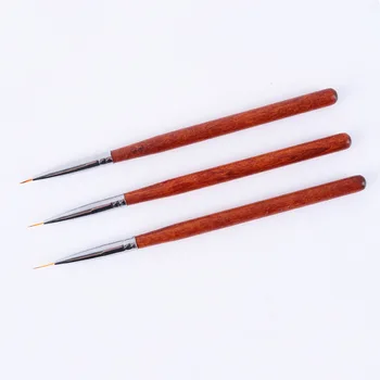 Новый Стиль, Набор деревянных ручек для рисования, нейлоновый крючок для волос, ручка для рисования инструментов для ногтей
