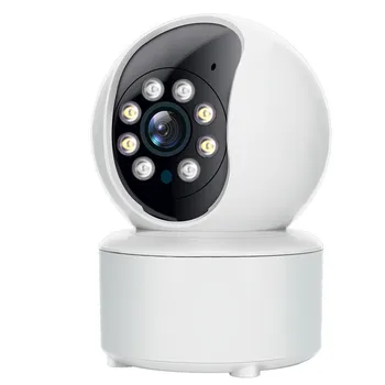 Ночная версия 720P HD V380 Wifi Умный дом Радионяня 360 градусов Панорамная камера видеонаблюдения с автоматическим отслеживанием