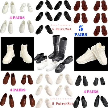 Обувь для мальчиков в стиле NK Mix, Модные тапочки, Повседневная обувь принца для куклы Кена, Деловая обувь, спортивная воздушная обувь, Аксессуары JJ