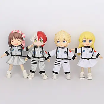 Одежда Ob11, Креативная Одежда астронавта, модный белый комбинезон для девочек и мальчиков Obitsu11, аксессуары для кукол, детские игрушки