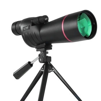 Оптическая труба 25-75x60 HD Zoom Монокуляр Мощный Телескоп Водонепроницаемый Дальнего Действия Со Штативом Для Наблюдения за птицами Съемки кемпинга