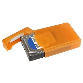 Оптовая продажа 3,5-дюймовый пылезащитный защитный футляр для хранения жесткого диска SATA IDE HDD