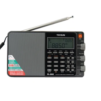 Оптовая цена Портативное радио TECSUN PL-880 с полным диапазоном LW/SW/MW SSB PLL Режимы FM Стерео Радио