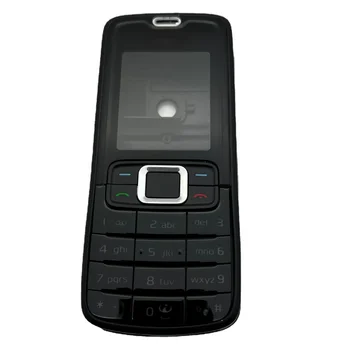 Оригинал для Nokia 3110 3110C Корпус Передняя лицевая панель Рамка чехол + задняя крышка/крышка батарейного отсека + клавиатура