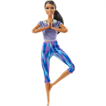 Оригинальные Суставы для Йоги Barbie, Сделанные Для Перемещения Кукольного Тела, Спортивные кукольные игрушки Barbie для Девочек Juguetes, Интерактивные Детские Игрушки Brinquedos