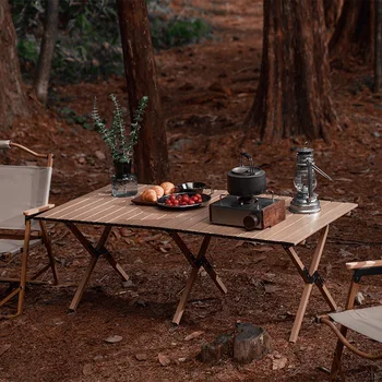 Официальный новый стол для яичных рулетов Aoliviya, Складной стол для кемпинга, Портативный Складной стол для пикника, Стул для барбекю в парке