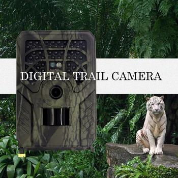 Охотничья камера, Фотоловушка, Камера слежения ночного видения PR300C 5MP, Тропа дикой природы для семьи, аксессуары для кемпинга на открытом воздухе
