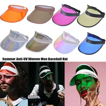 ПВХ Прозрачный Пустой верх, спортивные аксессуары, Летняя бейсболка, кепки с козырьком, Велосипедная солнцезащитная шляпа, Солнцезащитная шляпа с защитой от ультрафиолета