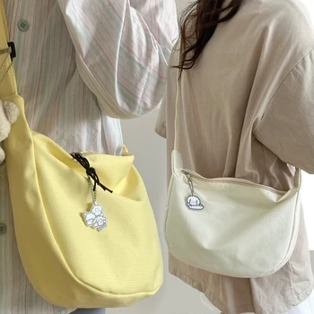 Повседневная Нейлоновая сумка-бродяга через плечо для женщин, Дизайнерские сумки на плечо, Женская дорожная сумка-тоут Большой Емкости, женские кошельки