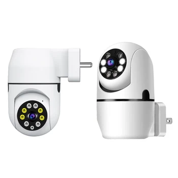 Подключаемая камера домашней безопасности, видеоняня, двусторонний разговор, приложение ночного видения, дистанционное управление, Карта памяти и облачное хранилище