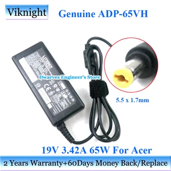 Подлинный ADP-65VH B 19V 3.42A Адаптер Питания переменного тока Зарядное устройство Для Aspire 4530 4010 4120 5200 5210 5620 4220 5230E PA-1500-02 PA-1650-69