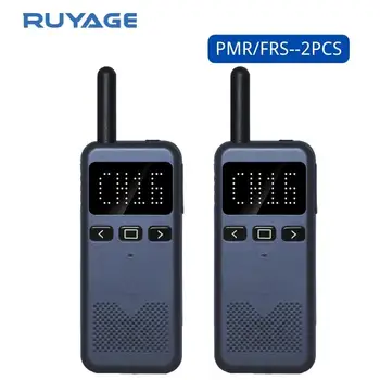 Портативная рация Ruyage-Q3, Мобильный телефон, Двусторонняя Радиосвязь, Сверхвысокочастотный Приемопередатчик, Устройство беспроводной связи, Мини-Радиоприемник, 2 шт.
