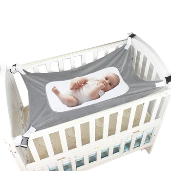 Портативный Гамак для новорожденных, детская кроватка, Дорожный коврик, Спальная кровать, Съемные эластичные гамаки с регулируемой сеткой