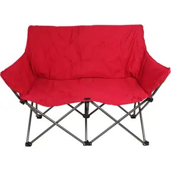 Походное кресло Ozark Trail Love Seat, красное, для взрослых
