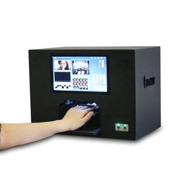 принтер с 3 цветами и 5 гвоздями одновременно, цифровая печатная машина для ногтей