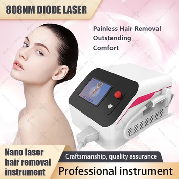 Профессиональная машина для удаления волос диодным лазером 808 нм, устройство для удаления волос лазерным диодом 808 нм, холодное