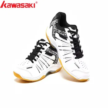 Профессиональная обувь для бадминтона Kawasaki, дышащая противоскользящая спортивная обувь для мужчин и женщин, кроссовки K-063