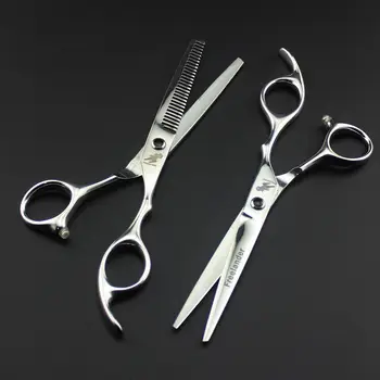 Профессиональные 6-ДЮЙМОВЫЕ ножницы для стрижки Волос, Филировочные ножницы, Парикмахерские ножницы, инструмент для парикмахерского салона Hair Makas