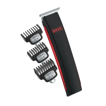 Профессиональный литий-ионный беспроводной триммер для бороды с набором для ухода за волосами T-Blade17 Pc для мужчин - 9895