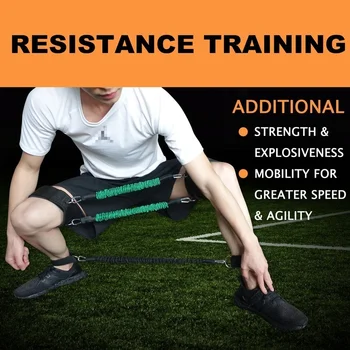 Резинки для ног для тренировки скорости и ловкости, Дополнительные Набедренные ремни для фитнеса, тренировки силы ног, Тренировки по футболу, бегу