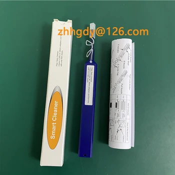 Ручка для чистки оптического волокна SC/FC/ST, торцевая поверхность, 1,25 мм, фланцевый соединитель адаптера, очиститель
