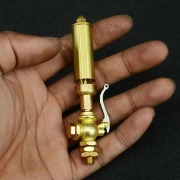 Свисток с резьбовым соединением 1/4 JW-4 Бронзовый клапан и ручка со свистком из латунной трубки