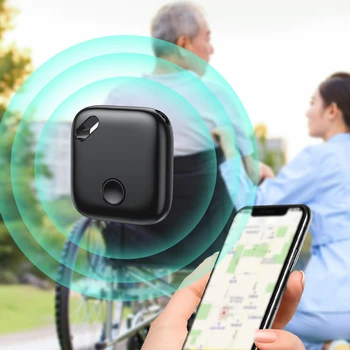 Смарт-бирка GPS Bluetooth Alarm Tracker Работает с приложением Find My Bag Locator Устройство защиты от потери для Iphone Чехол для замены бирки